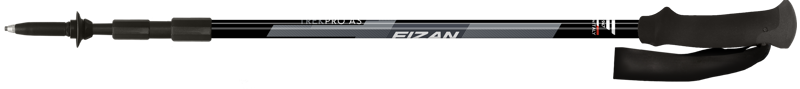 Fizan Trek Pro Anti-Shock Trekking Pole Pair - Grey-1