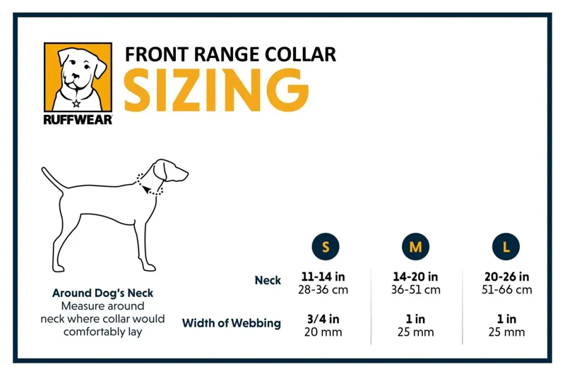 Ruffwear Front Range Collar - Basalt Grey-2