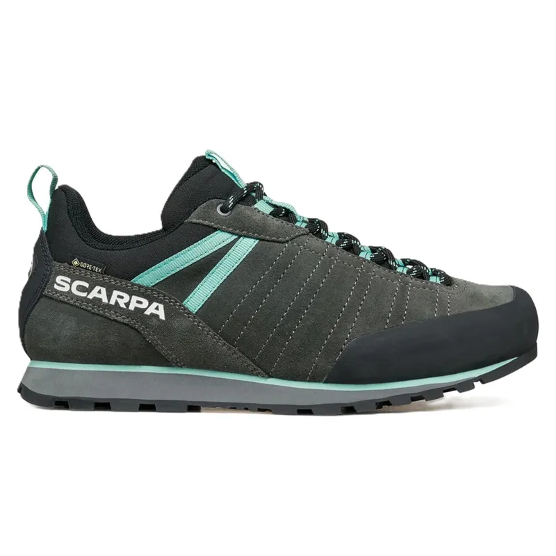 Scarpa Men's Crux 2 GTX - Shark/Aqua-1