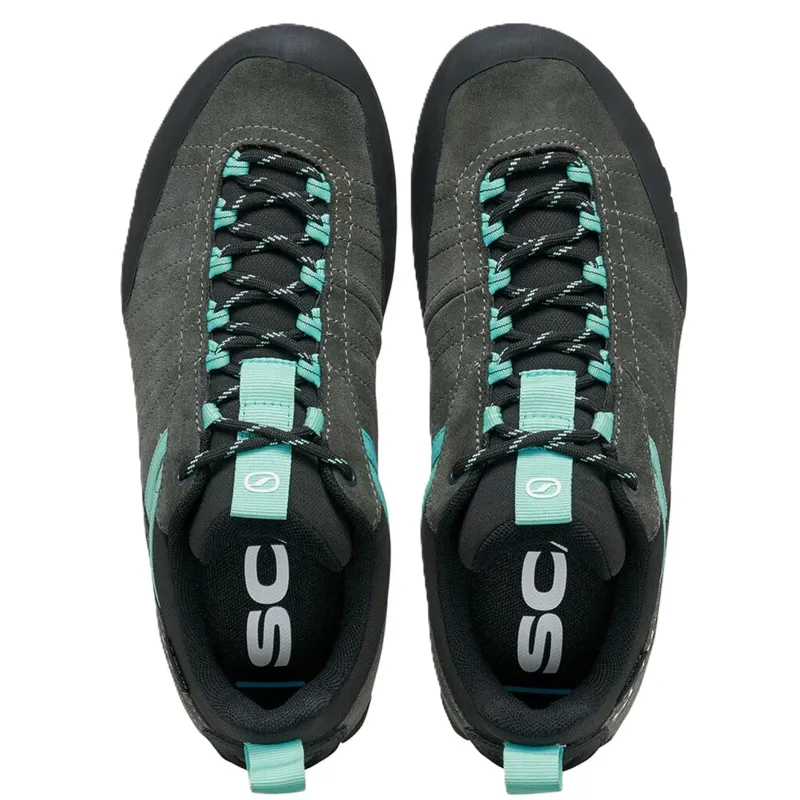 Scarpa Men's Crux 2 GTX - Shark/Aqua-4