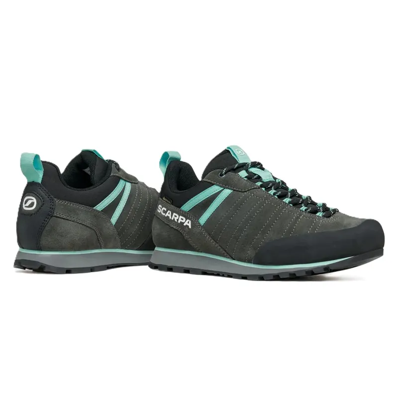 Scarpa Men's Crux 2 GTX - Shark/Aqua-5