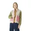 Mousqueton Women's Solent Sherpa Fleece Jacket - Mastic/Marine/Mousse/Pivoine