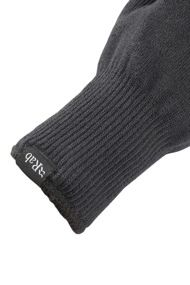 Rab Stretch Knit Glove - Black-4