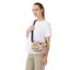 Mousqueton Taran Print Shoulder Bag - Coral Blanc
