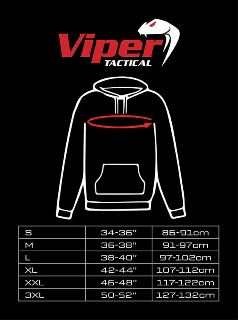 Viper Men's Storm Hoodie Full Zip - Coyote-8