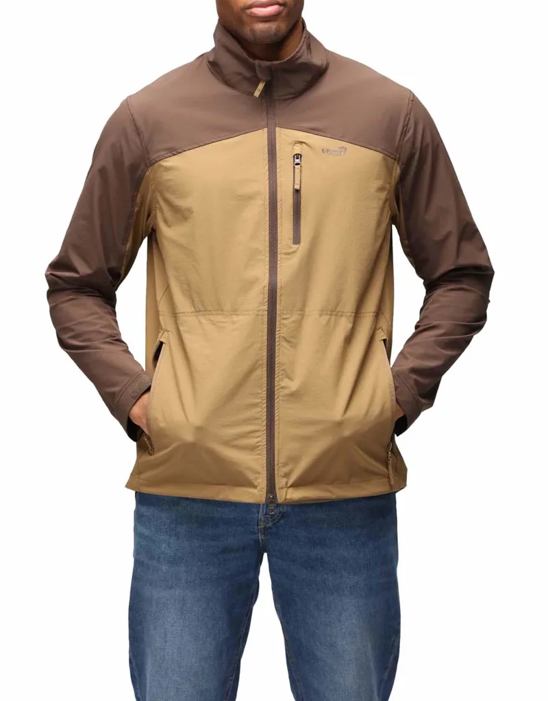 Viper Tactical Men's Lightweight Soft Shell Jacket - Coyote/Brown-2