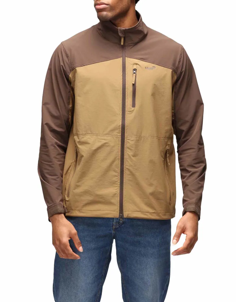 Viper Tactical Men's Lightweight Soft Shell Jacket - Coyote/Brown-3