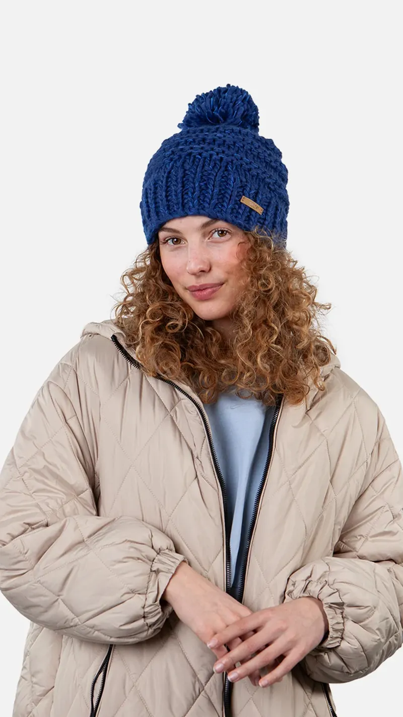 Barts Jasmin Beanie Hat - Blue-1