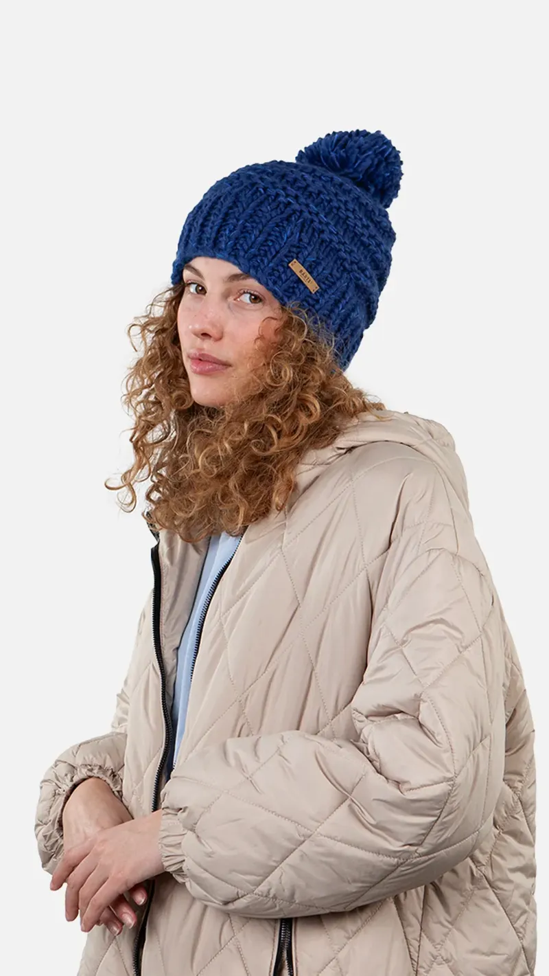 Barts Jasmin Beanie Hat - Blue-2