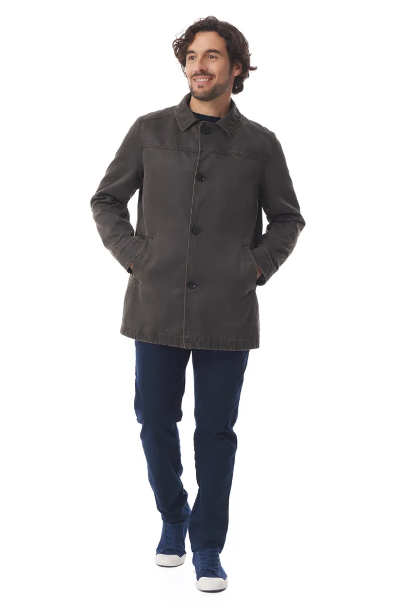 Mousqueton Men's Walter Jacket - Cafe-1