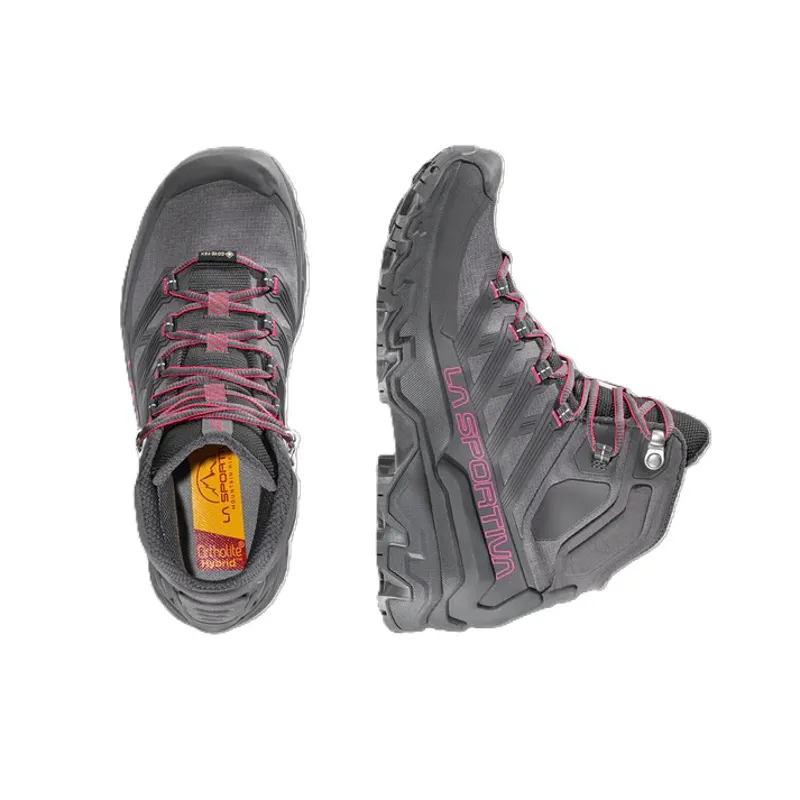 La Sportiva Women's Ultra Raptor 3 Mid GTX - Onyx/Azalea-3