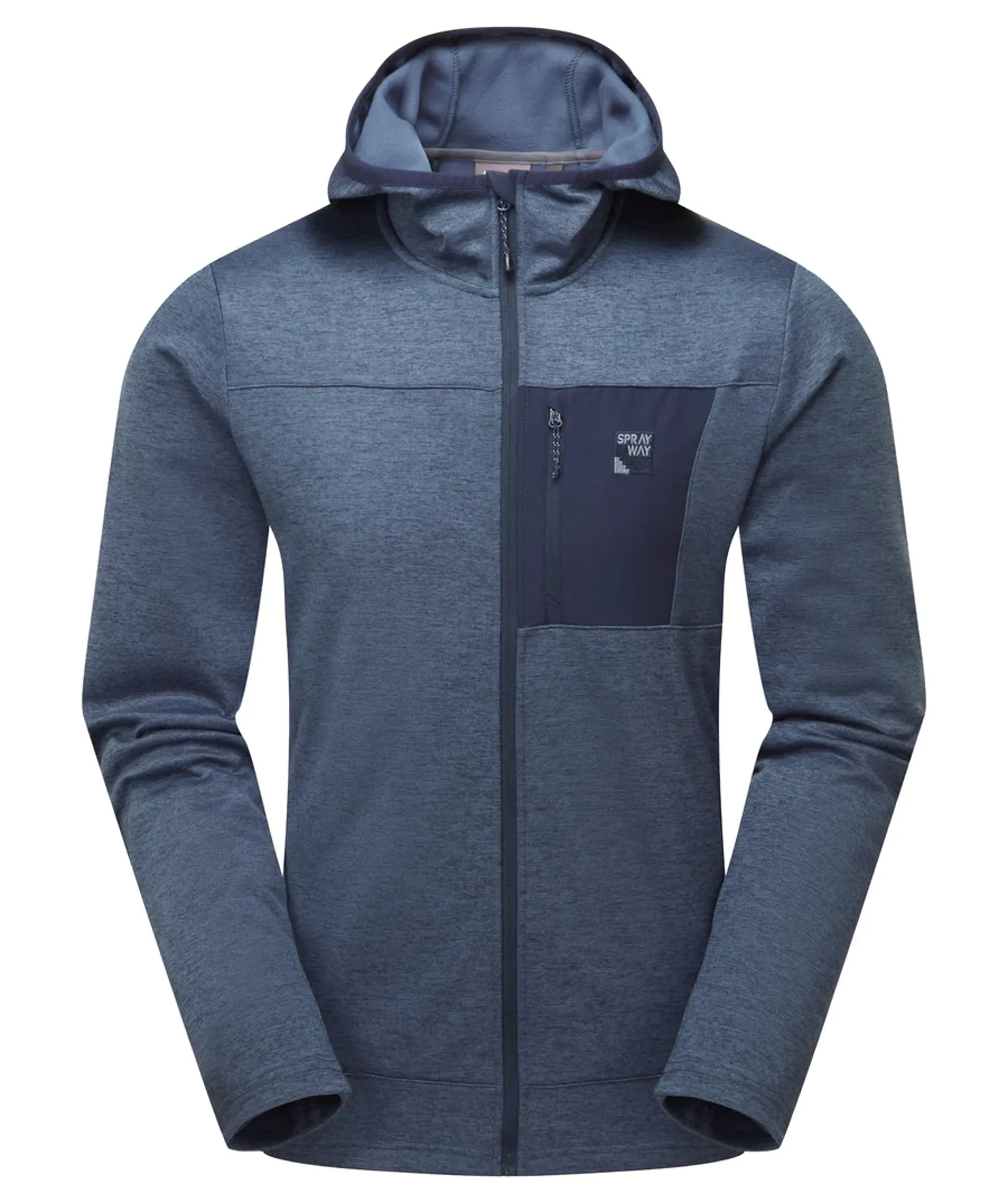 Sprayway Men's Stiper Hooded Fleece Jacket Blazer/Insignia