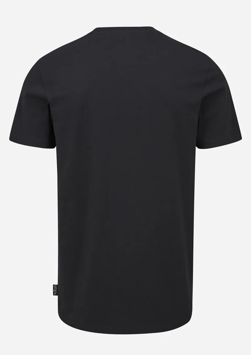 Rab Men's Stance Alpine Peak Tee - Beluga-1