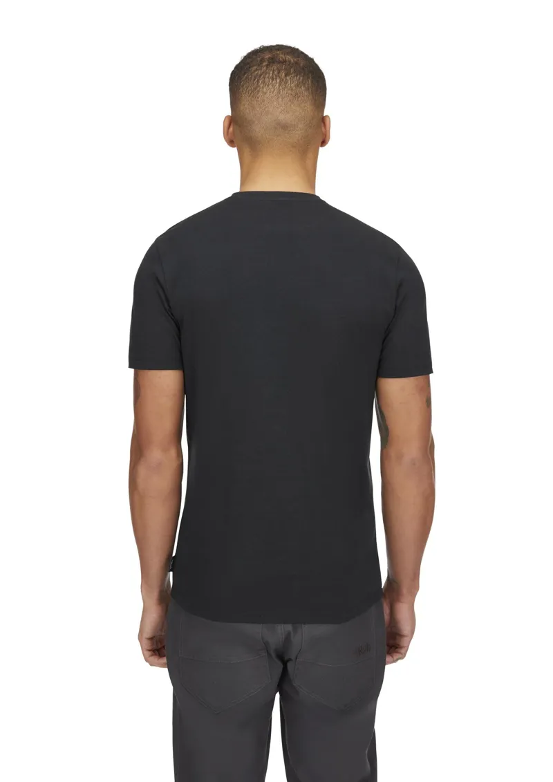 Rab Men's Stance Alpine Peak Tee - Beluga-3