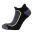 Horizon Premium Tab Low Cut Sock - Black/Lime