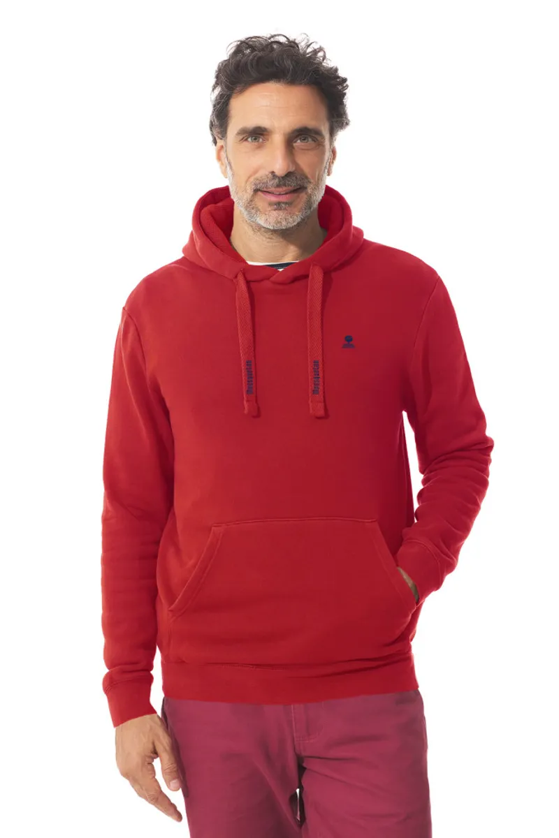 Mousqueton Men's Venaig Hoodie - Chili