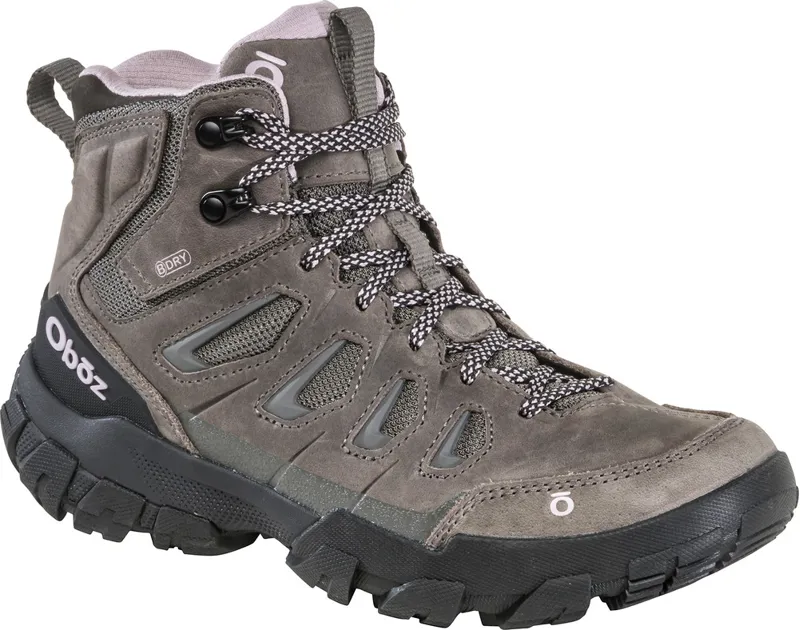 Oboz Women's Sawtooth X Mid B-DRY Wide Fit - Charcoal