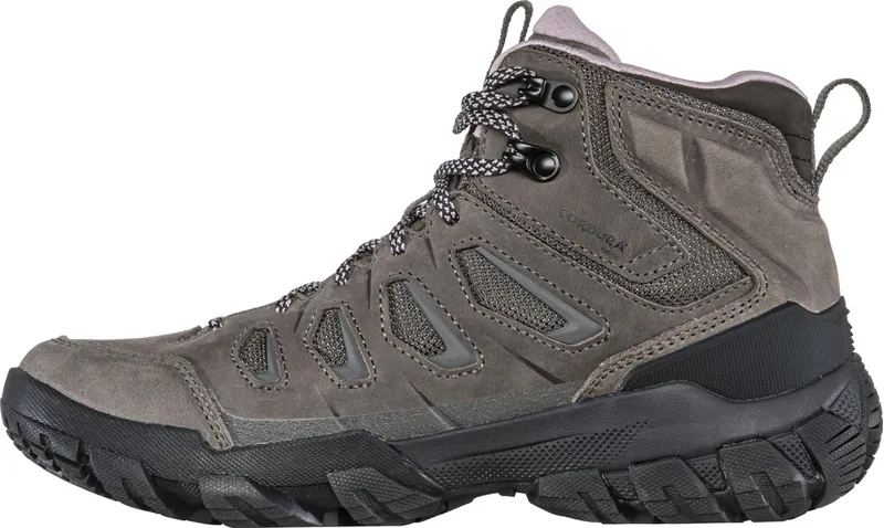 Oboz Women's Sawtooth X Mid B-DRY Wide Fit - Charcoal-3