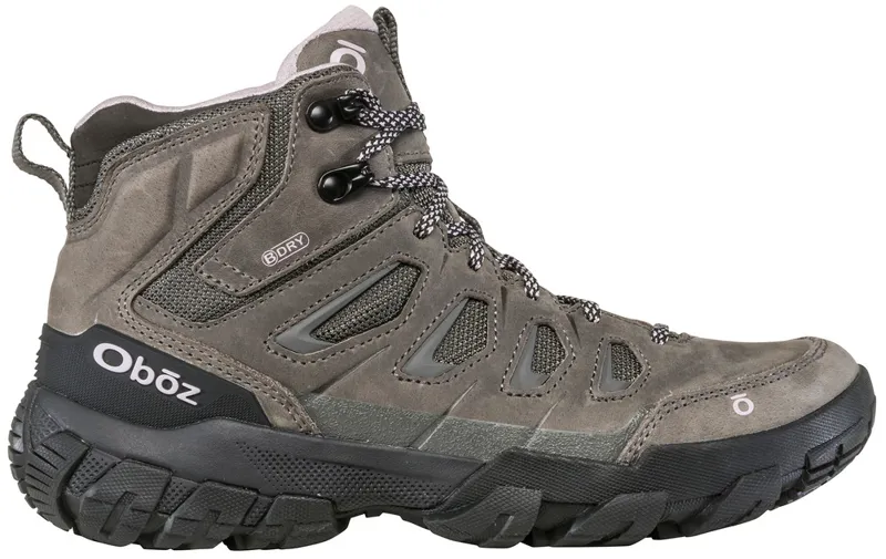 Oboz Women's Sawtooth X Mid B-DRY Wide Fit - Charcoal-1