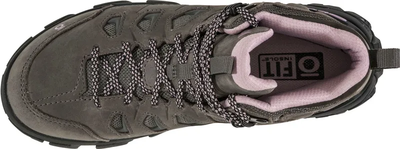 Oboz Women's Sawtooth X Mid B-DRY Wide Fit - Charcoal-5