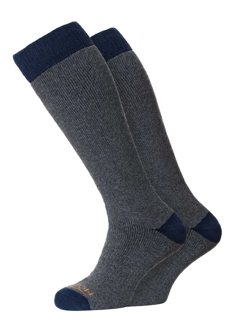 Horizon Heritage Winter Sport Merino 2 pair pack - Charcoal/Navy