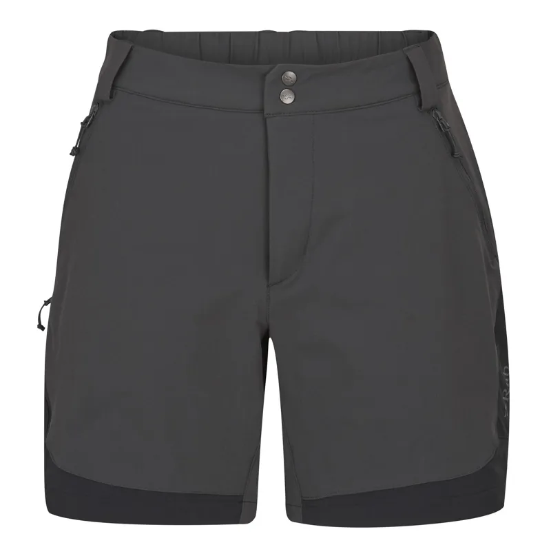 Rab Women's Torque Mountain Shorts - Anthracite/Black