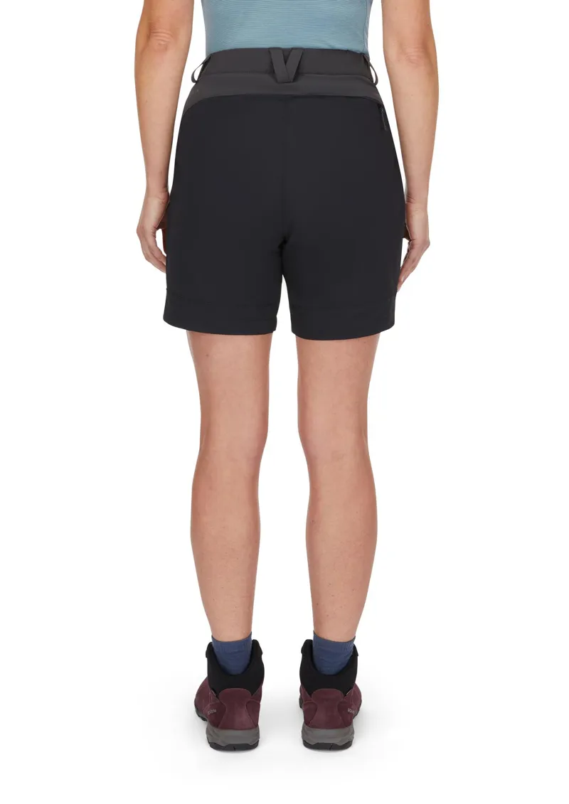 Rab Women's Torque Mountain Shorts - Anthracite/Black-4